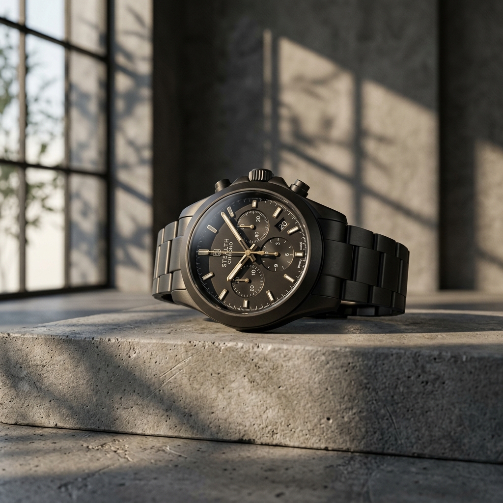 Kreoto AI Ecommerce Content Studio - Commercial Timepiece Photography